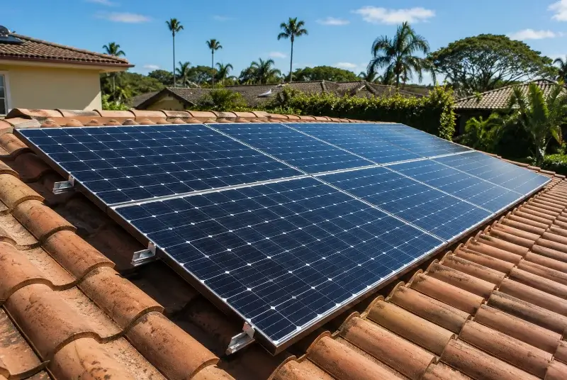 Installation de panneaux solaires à Saint-Jean-de-Cuculles